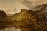 The Gwynant Valley North Wales by Alfred Fontville De Breanski